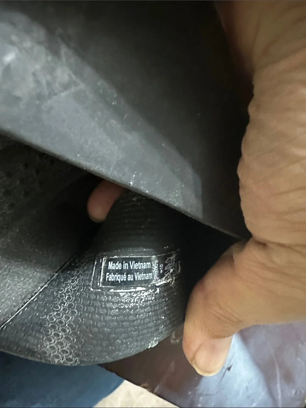 CROCS Women’s Charcoal Double-Strap Wedge Slides